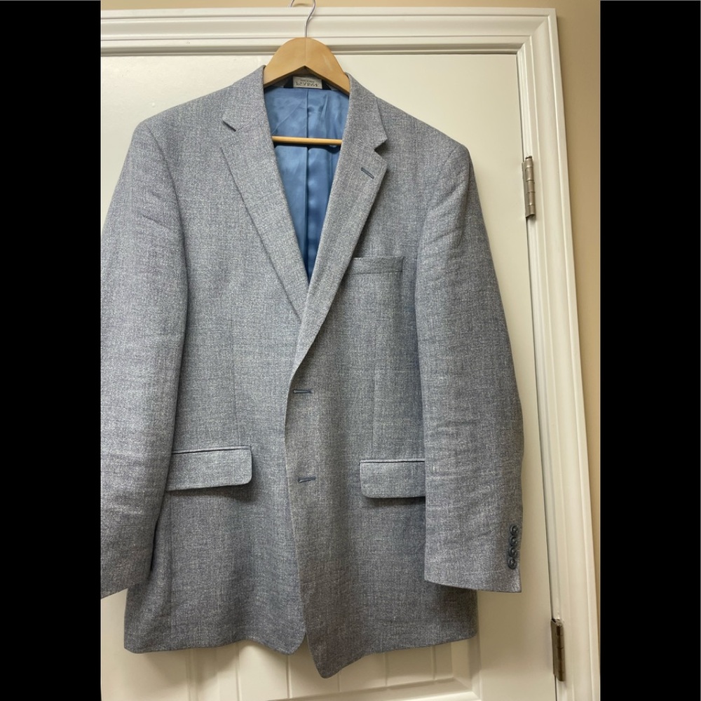 JOS A Bank 44R light blue Blazer.  Jacket only